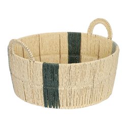 Корзина плетеная круглая Bodhran Sage из коллекции Ethnic, размер L