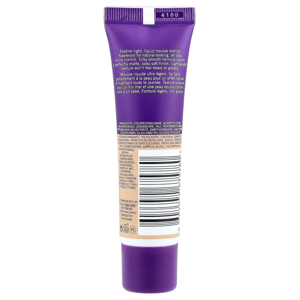 Rimmel London, Жидкий тональный мусс Stay Matte, оттенок 103 слоновая кость, 30 мл