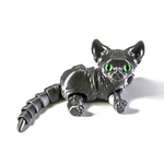 Подвижный котёнок Сфинкс, игрушка антистресс, серый