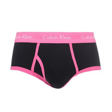 Мужские трусы брифы (черные) набор 4 в1 Calvin Klein CK52193