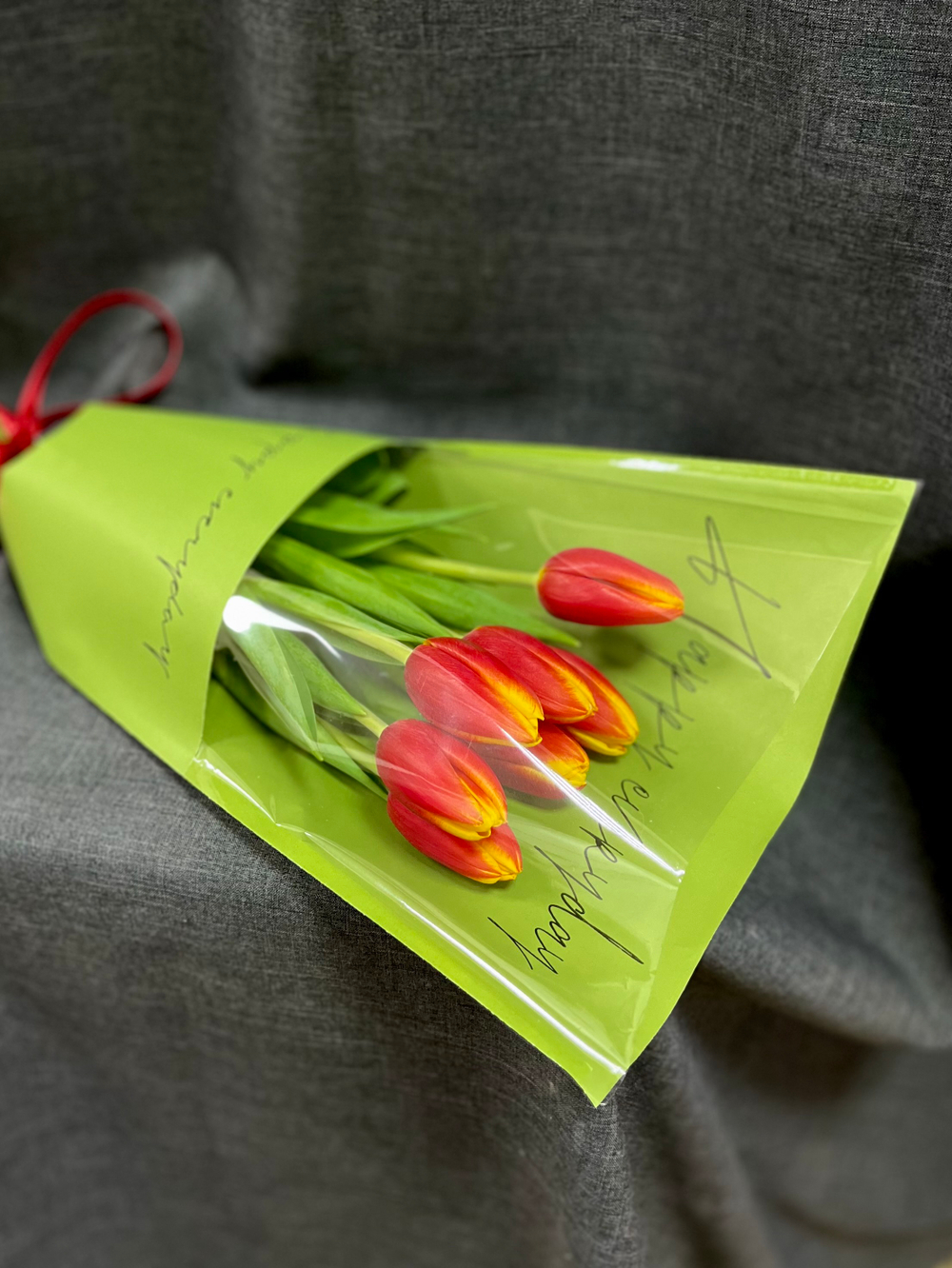 Букет «7 тюльпанов