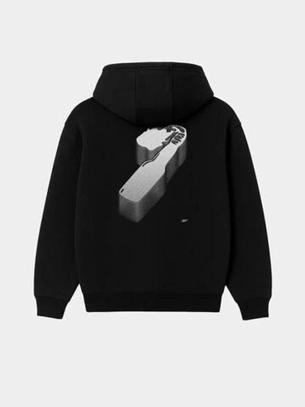 Худи MLTV Base Bottle Черный