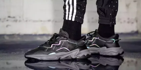 Кроссовки Adidas Ozweego Black (Reflective)