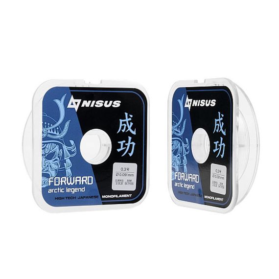 Леска FORWARD ARCTIC LEGEND 0,091mm/50m Nylon Transparent (N-FAG-0.091-50) Nisus