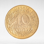 France, 10 Centimes 1979, VF