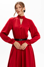 51701 Платье женское (бургунд)