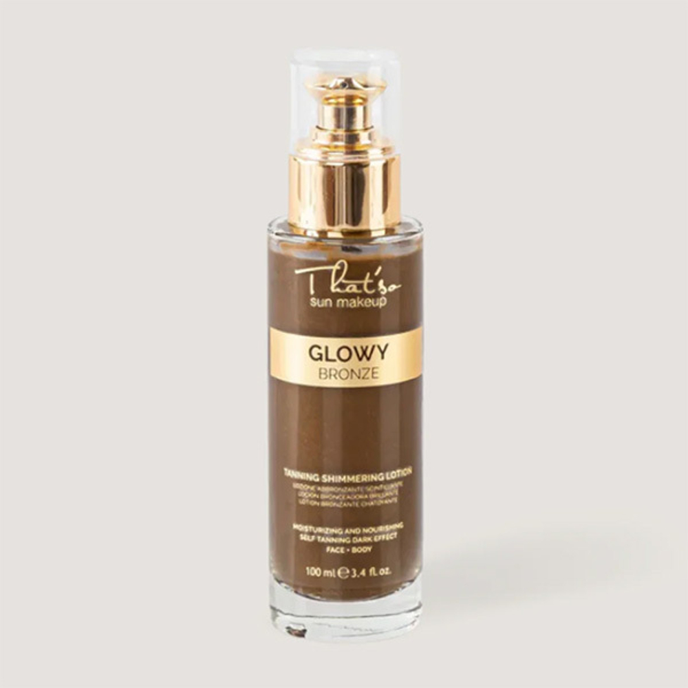 Бронзово-золотистая эмульсия автозагар-шиммер Сияющая бронза That'So Glowy Bronze 100мл