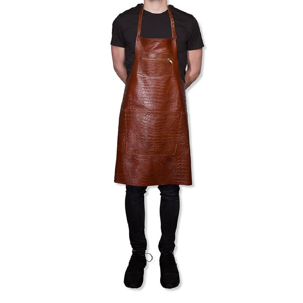 Фартук DutchDeluxes Amazing Croco Classic Brown коричневый