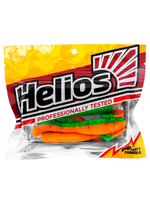 Виброхвост Helios Chubby 3,55"/9 см White 5шт. (HS-4-001)