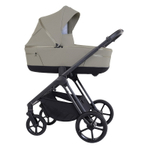 Детская коляска 3 в 1 Espiro Miloo 2025 и автокресло Pi Begie 217 cashmere gray / Бежевый (Beige 109)