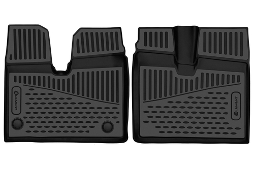Коврики в салон для SITRAK С7H 2023-, тягач, 2шт. (полиуретан) ELEMENT3DAN0610210K.F