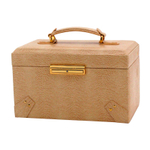 Шкатулка для украшений Jardin D'Ete, цвет бежевый, "рептилия", 27х17х16,5 см