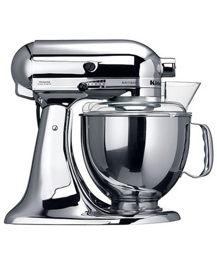 KitchenAid Artisan® Миксер Кухонный Планетарный 4.8л, хром