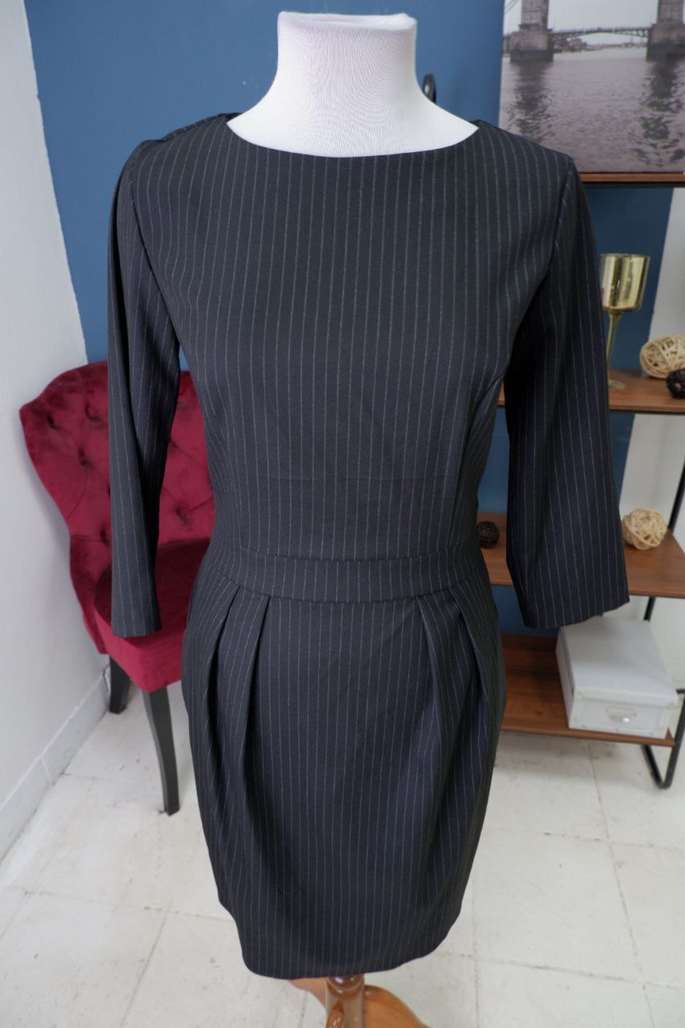 Платье Deniza в полоску 46 размер, новое