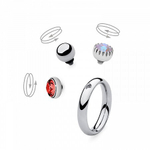Кольцо - База Qudo Basic small silver 18.4 мм 627044 S
