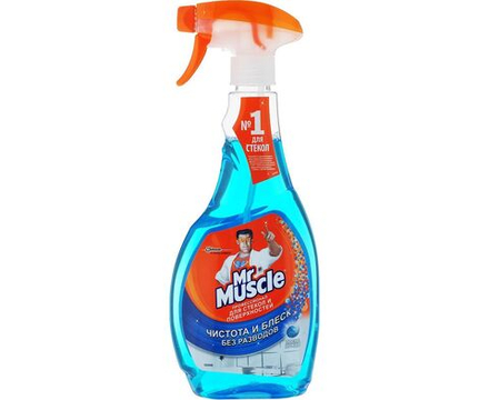 Mr. Muscle Средство для мытья стёкол После дождя курок 530мл