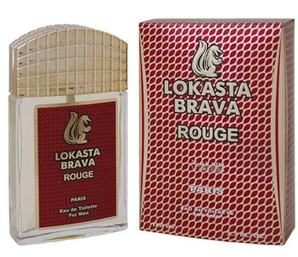 Туалетная вода для мужчин "LOKASTA BRAVA ROUGE" 100мл Россия