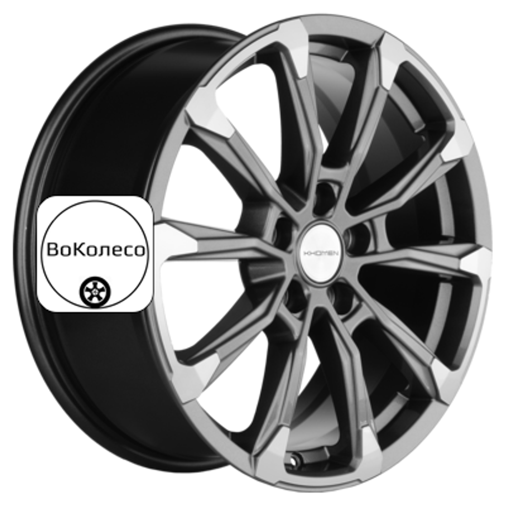 7,5x18/5x108 ET47 D60,1 KHW1808 (Chery Tiggo 8/8 Pro) Gray-FP Khomen Wheels