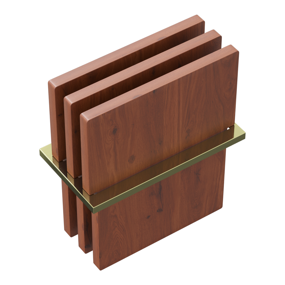 Встраиваемая сушка для посуды DRY-01-LG нерж.сталь/светлое золото (без вставок)