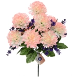 Искусственные цветы «Весеннее вдохновение» 42см 10цветков ярко-розовые