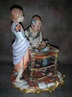 Статуэтка. Фарфор. У Сапожника. Capodimonte. Италия