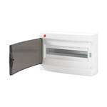 Щиток настен.с двер.18мод.,IP41,бел.,с клем.блок.1х87518 и замком