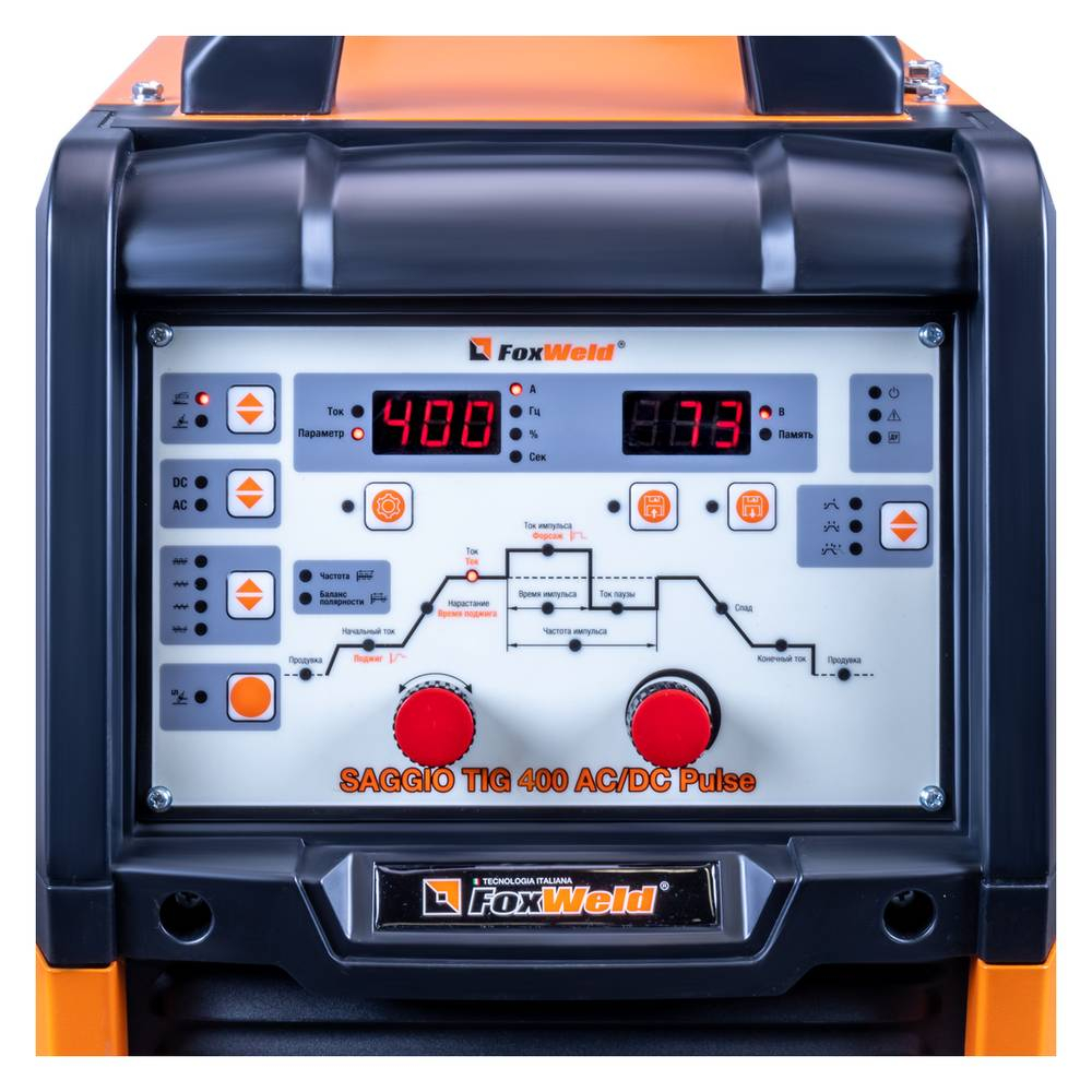 Аппарат аргонодуговой сварки SAGGIO TIG 400 AC/DC Pulse 7587