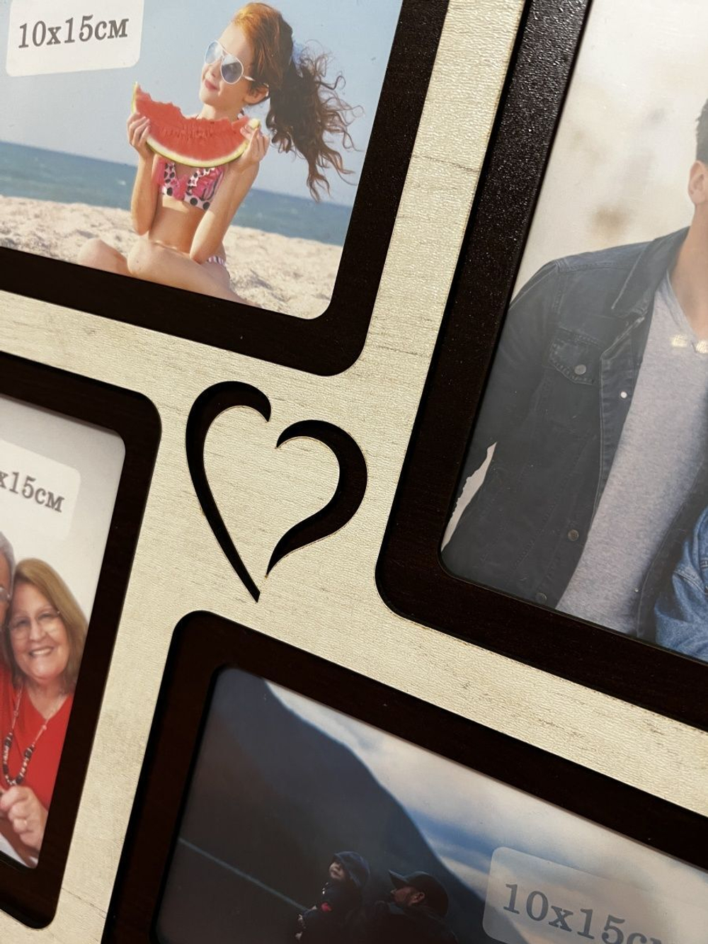 Фоторамка "LOVE" на 4 фото 10х15см