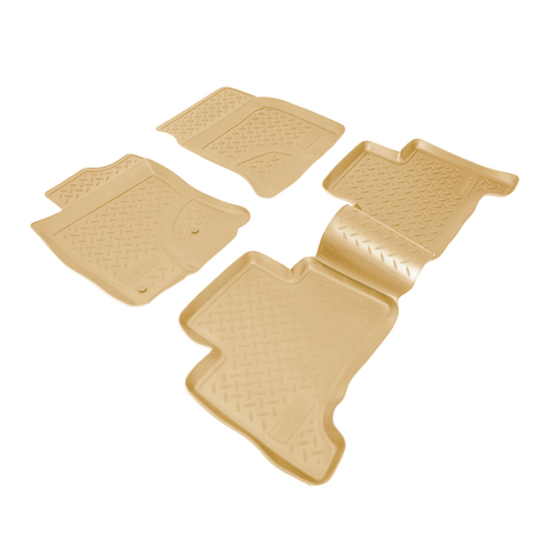 Ковры в салон Norplast/Unidec для Lexus GX 470 в кузове J12 (2002-2009), Бежевый, арт.NPL-Po-88-40-B