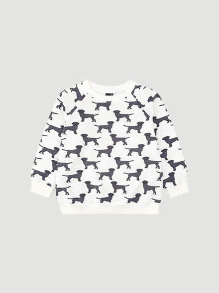 Свитшот оверсайз Mjölk Собачки NEW