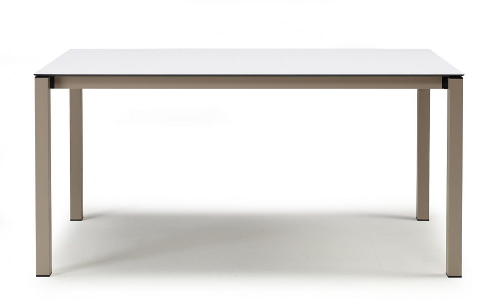 Стол ламинированный раздвижной Scab Design Pranzo Extendable, тортора, белый