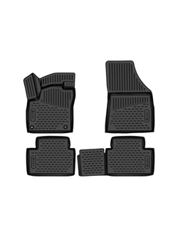 Коврики в салон для FAW Bestune T55 2021-, Внедорожник 5 дв., 4шт. (полиуретан) ELEMENT3DA68305210K