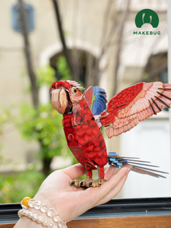 Картонный 3D пазл конструктор Makebug Bring Nature Home