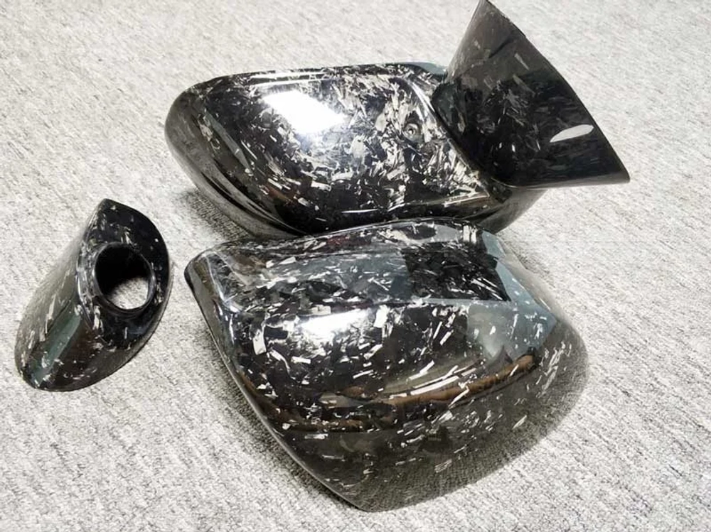 Карбоновые накладки на зеркала для Nissan GT-R R35 Ниссан тюнинг обвес