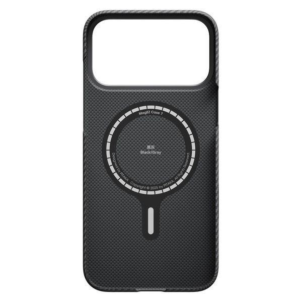 Чехол Pitaka Edge Case для iPhone 17 Pro Max, Черный | Twill