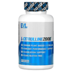 EVLution Nutrition, L-цитруллин 2000, 90 растительных капсул (666 мг на капсулу)
