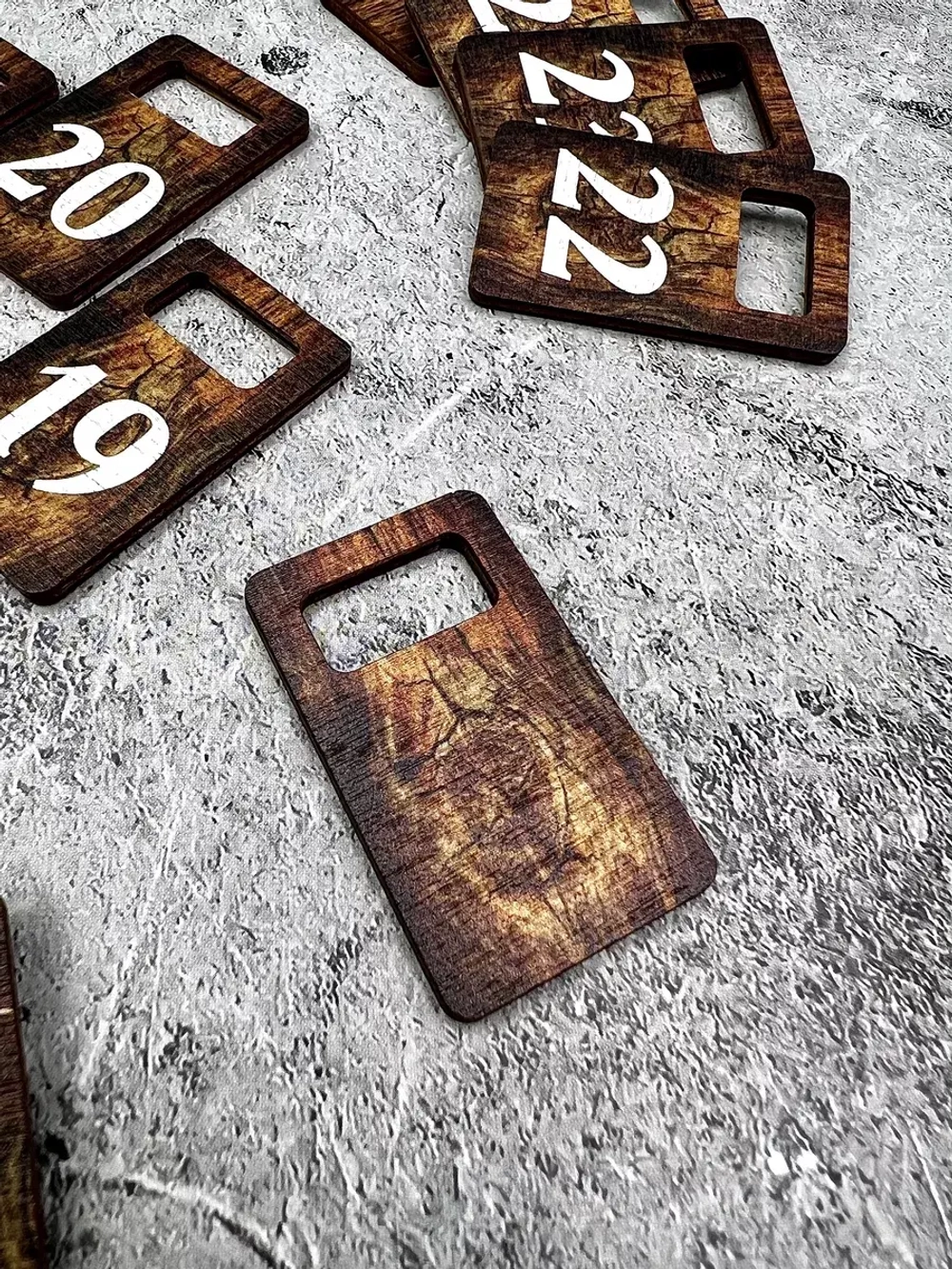 Номерки для гардероба 3х5 см