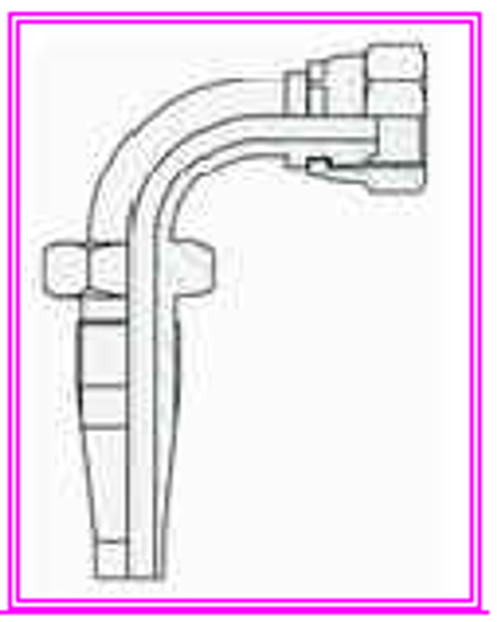Фитинг DN 12 BSP (Г) 1/2" (90) многоразовый