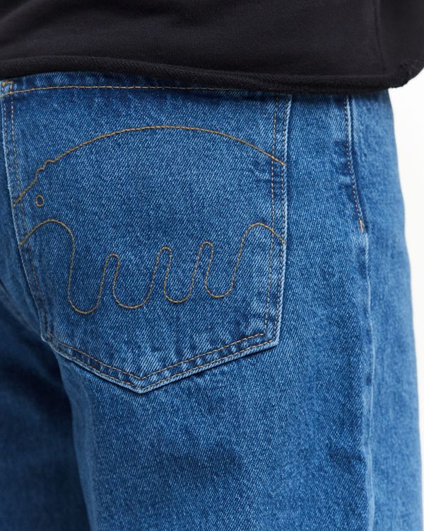 Джинсы Regular Fit navy - фото 12