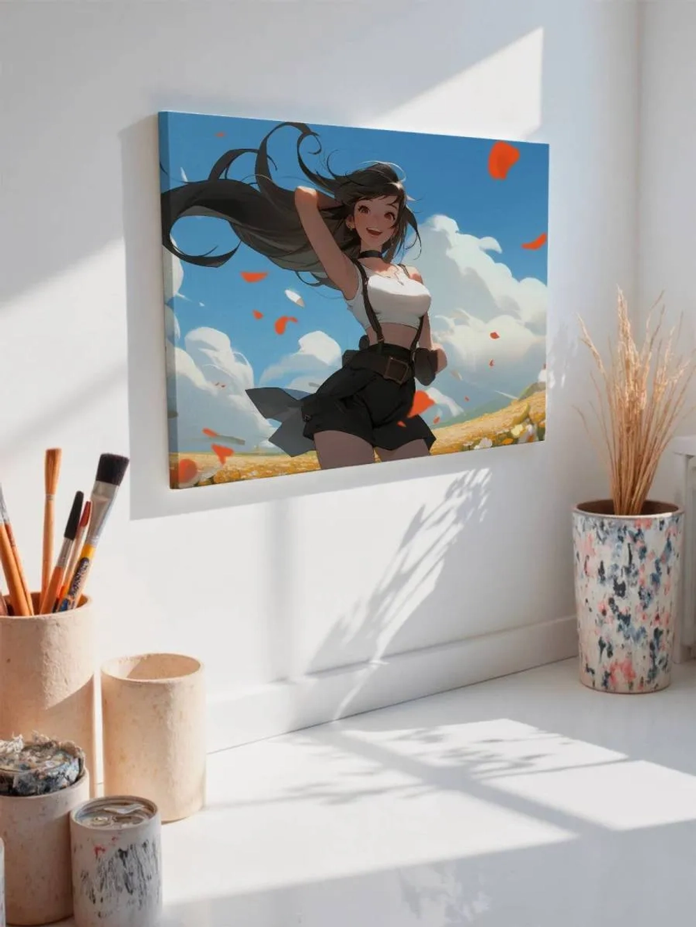 Картина на стену 40 X 50 Аниме девушка