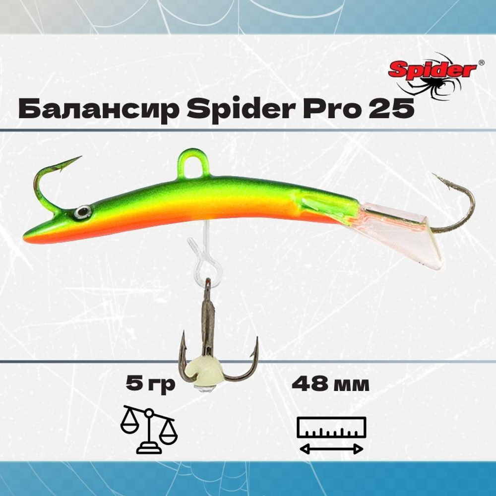 Балансир рыболовный Pro 25 5гр, 48мм, цвет 09