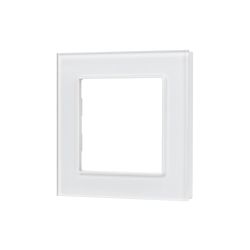 Рамка стеклянная FRM-GLARE-GS-1-WH (Arlight, -) 043786