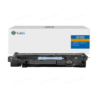 Фотобарабан G&G, аналог HP CF358A (828A) для Color LaserJet M855/M880, черный (21K)