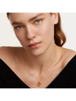 Колье Буква I серебро 925 пробы покрытое золотом