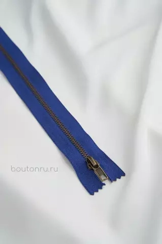 Молния бронзовая синяя