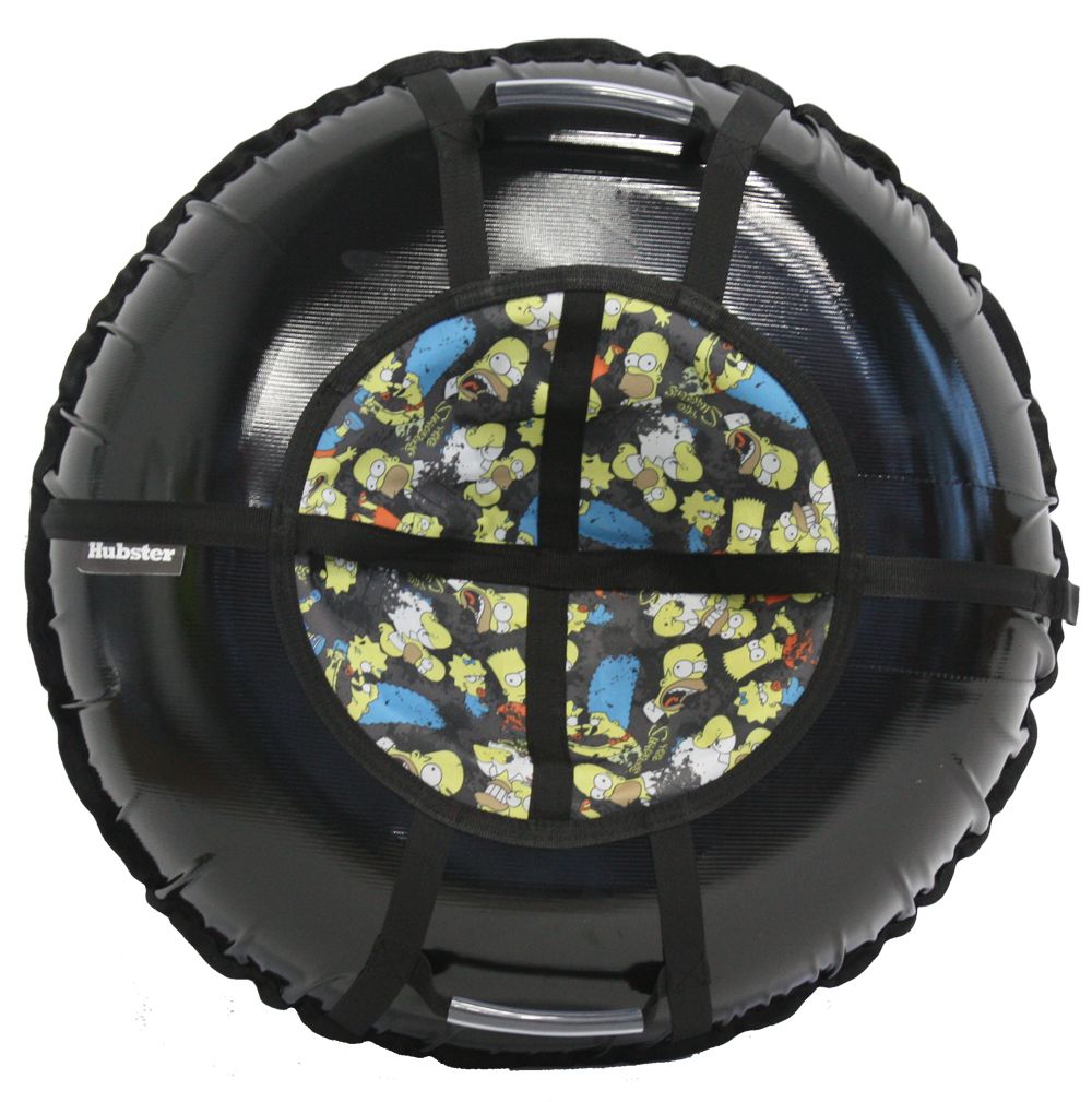 Тюбинг Hubster Ринг Pro черный, симпсоны Black