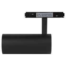 Магнитный трековый светильник ЭРА TRM20-6-15W3K-B для системы NOVA 48V 15Вт 3000К направленный свет черный | Магнитные трековые светильники
