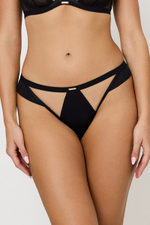 HOLLY BLACK Mini Трусы бразильяно