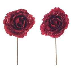 GAEM Цветок искусственный "Роза", L11 W11 H27 см