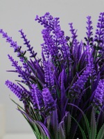 Искусственный цветок в горшке «Лаванда куст», 7.5×19 см, МИКС